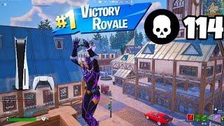 114 Elimination Solo Vs Squads "Zero Build" Gameplay Wins (Fortnite chapter 5 Season 4)