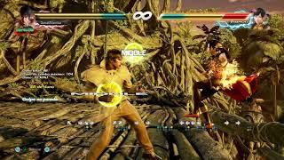tekken 7 law wall combo jungle outpost 1