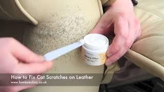 How to Repair Cat Scratches on Leather