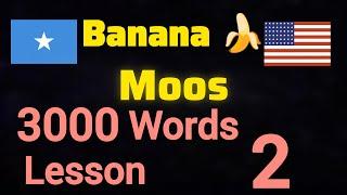 3000 Words Lesson 2 | English - Somali @Luqadda