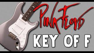 Pink Floyd Style Guitar Backing Track In F Minor