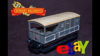 EBAY  £1 75P  hornby GWR  Brake Van    repair and weathering