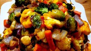 Easy Oven Roasted Vegetables Recipe