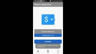 Ethereum amazing Miner - loose ETH Android App evaluation