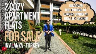 2 Cozy Apartment Flats for Sale in Alanya, Turkey @Memoshome #realestate #alanya #turkey