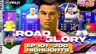 MY BEST PACK EVER!! ROAD TO GLORY 101-200 HIGHLIGHTS! FIFA 21 ULTIMATE TEAM