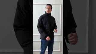 Портфолио студий видео и фото съёмки продуктов: Мужской зимний пуховик