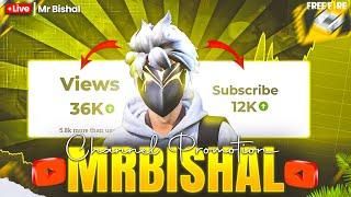 Channel Promotion Giveaway| FF Live Nepal ️| Mr Bishal | FF Live | Free Fire 