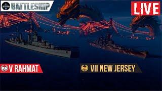 СТРИМ! NEW JERSEY/RAHMAT - ГЕЙМПЛЕЙ WOWS LEGENDS | PS XBOX