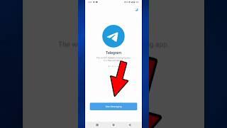 How to create telegram account #shorts #telegram