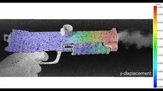 3D Digital Image Correlation of Gun Firing