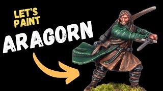 Bringing Aragorn to Life: Inspiring Painting Guide for Middle Earth SBG!