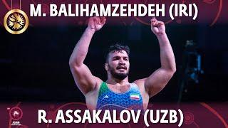 Mehdi Mohammad Balihamzehdeh (IRI) vs Rustam Assakalov (UZB) - Final // Asian Championships 2022