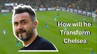 How Roberto De Zerbi can Transform Chelsea Tactical analysis|Caicedo Enzo Cucurellla and Palmer|