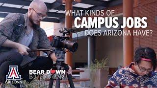 What Kinds of Campus Jobs Does Arizona Have? | The Bear Down Rundown