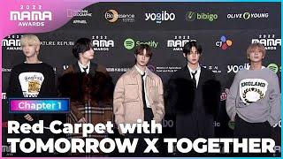 [2022 MAMA] Red Carpet with TOMORROW X TOGETHER | Mnet 221129 방송