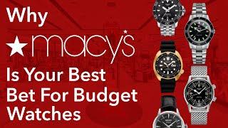 Why Macy's Is Your Best Bet For Budget Watches