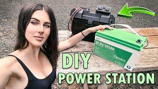 MAKE YOUR OWN POWER STATION FOR CHEAP using this SIEKON BATTERY #powerstation #diy #battery