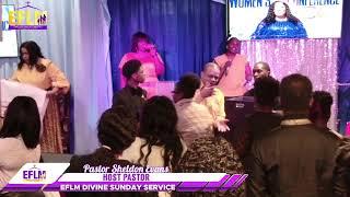 EFLM Ministries ~  Woman Sunday ~ Host Pastors Dr' Sheldon & Natalie Evans