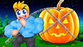 Pulling The BIGGEST PUMPKIN IN THE WORLD! | Roblox Strongman Simulator