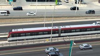 Metro train in Riyadh Saudi Arabia | Metro train video | Train video