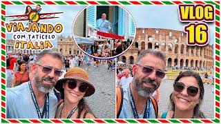 16 Vlogão: Tour por Roma + Vendo o Papa no Vaticano #viajandocomtaticelo