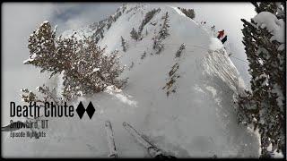 Death Chute (3/7/23) Gnarly Straightline in the Cirque at Snowbird | Episode Highlights