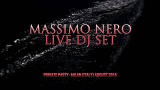 Dark Techno Mix Dj Set - August 2016 Mixed by Massimo Nero (Gothic Techno)