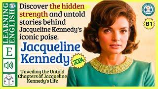 learn English through story level 3  Jacqueline Kennedy | WooEnglish