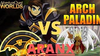 AQW - ARCHPALADIN VS ARANX! + Combos and tips 2020