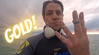 Finding GOLD underwater!!