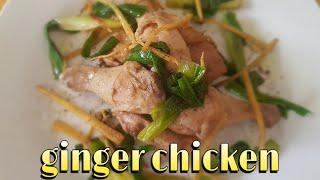 GINGER CHICKEN / Recipe by KusinaGraphy