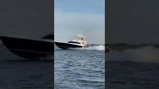 The 54 Knot Sportfish "Wall Hanger". A 63' Spencer with mjp waterjets 