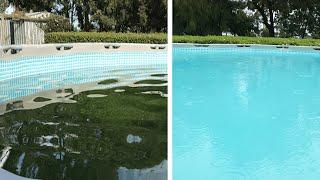 How to Drain and Clean Your Green Pool after Winter!!