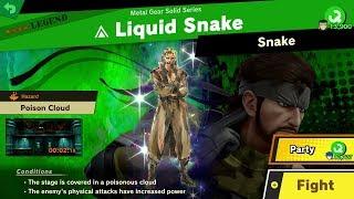 750. Liquid Snake - Fair Spirit Battle - Super Smash Bros. Ultimate