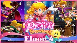  Princess Peach Showtime - Floor 4 100% (All Collectibles) 