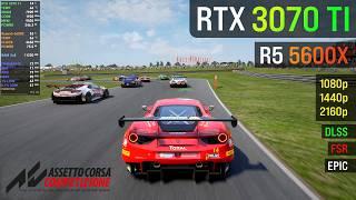 Is RTX 3070 TI 8GB enough for Assetto Corsa Competizione? (+ Ryzen5 5600X)