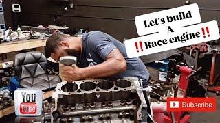 Building a Race engine to spray over 300 shot of NOS