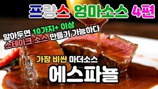 스테이크 소스의 기본 - 에스파뇰 소스 | 이 소스 알면 10가지 이상의 양식 소스 만들기 가능 | Espagnole | 마더소스 시리즈 4편