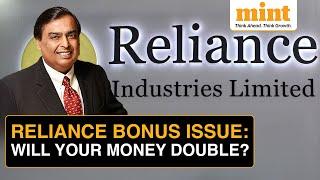 Reliance Industries' 1:1 Bonus Issue: Here’s What It Means For RIL Investors | Watch