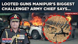 Manipur Militants With Looted Weapons Biggest Challenge? Army Chief Says This As New Videos Go Viral