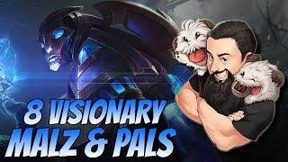 8 Visionary Malzahar & Pals | TFT Into the Arcane | Teamfight Tactics