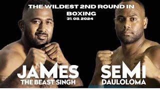 Fiji Boxing 2024 | Fiji Boxing Heavyweight Title 31. 08. 2024 | James Singh vs Semi Dauloloma