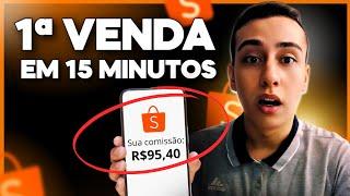 AFILIADO SHOPEE: COMO FAZER A PRIMEIRA VENDA COMO AFILIADO SHOPEE EM 15 MINUTOS (DINHEIRO ONLINE)