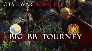 The Big Blade Balance Tournament R1G1 | GGParker vs King of Fakes | Total War Rome II