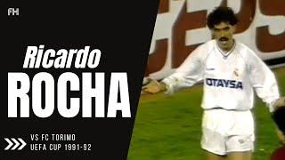 Ricardo Rocha ● Skills ● Real Madrid 2:1 FC Torino ● UEFA Cup 1991-92