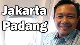 Perjalanan Jakarta - Padang Naik Pesawat