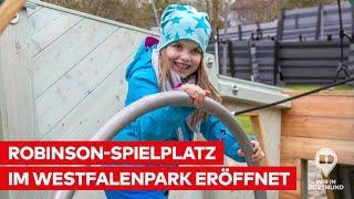 Eröffnung: Robinson-Spielplatz im Westfalenpark