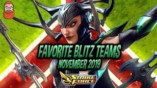 My Favorite Blitz Teams! - Marvel Strike Force - MSF