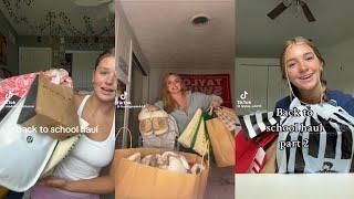 Back to school haul - TikTok compilation